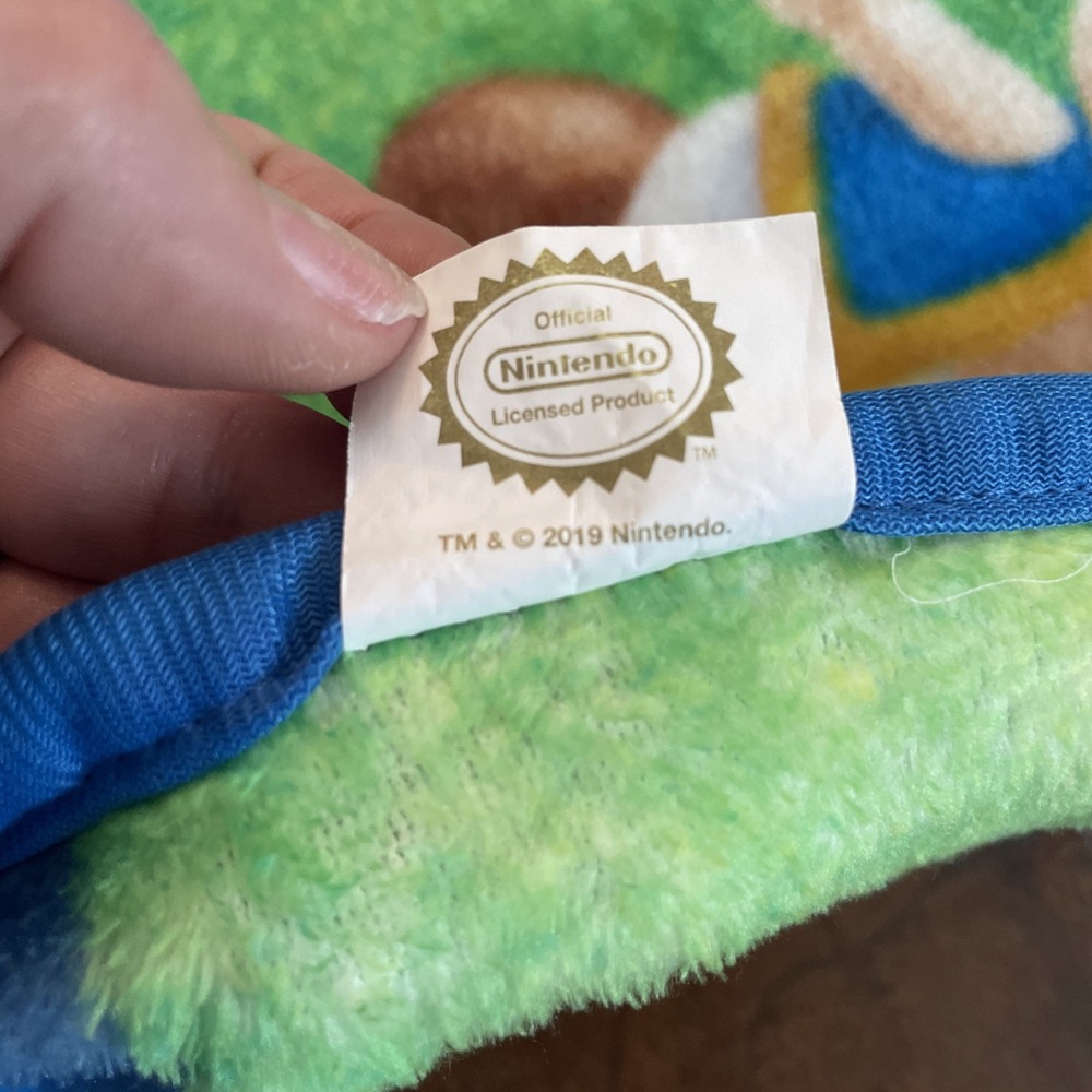 Nintendo Super Mario Kid's Fleece Throw 48 X 38‎ Inches Yoshi Toad Luigi - Picture 4 of 7